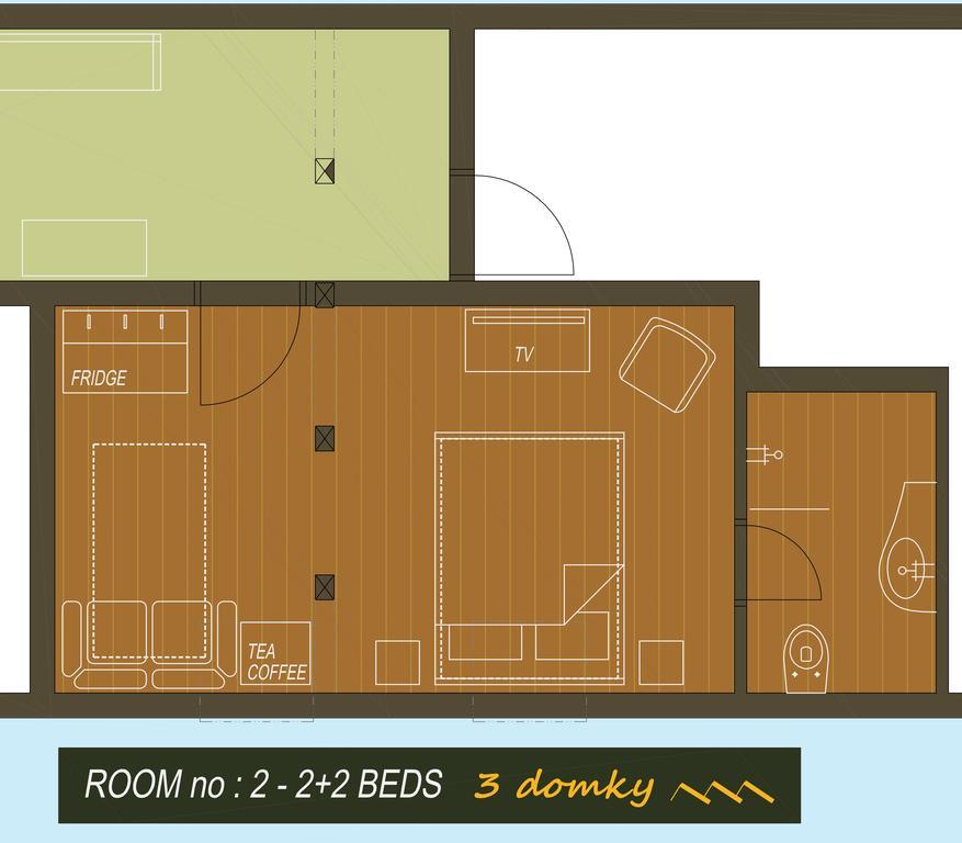 Bed and Breakfast 3 Domky à Demänovská Dolina Extérieur photo