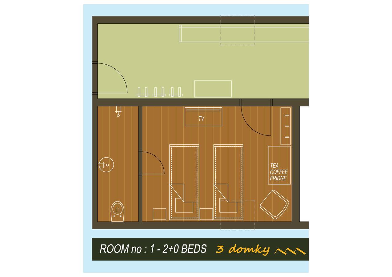 Bed and Breakfast 3 Domky à Demänovská Dolina Extérieur photo